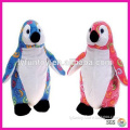 Valentine toy plush penguin swirl toy plush animal stuffed toy